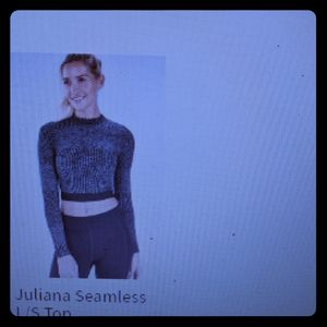 Juliana Cropped LS YOGA Shirt